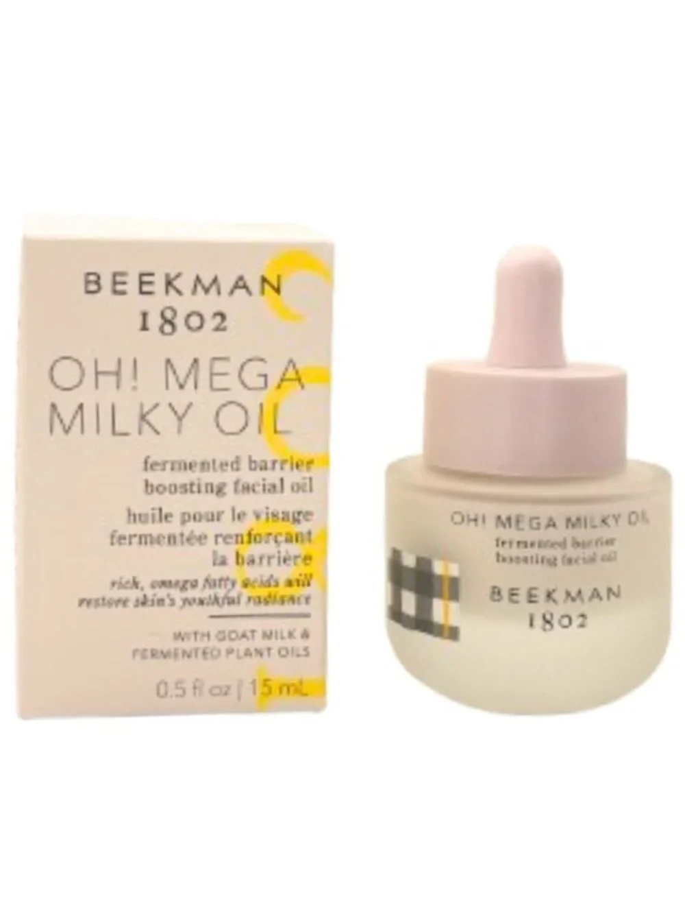 Beekman 1802 Oh Mega Milk Facial Oil 15mL New